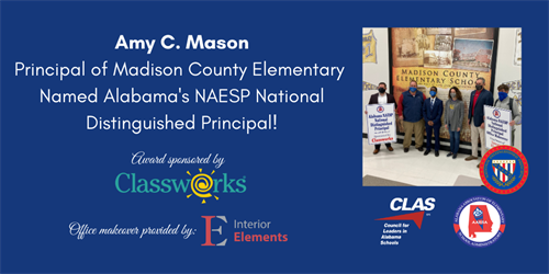 Amy Mason Alabama's 2021 NAESP National Distinguished Principal