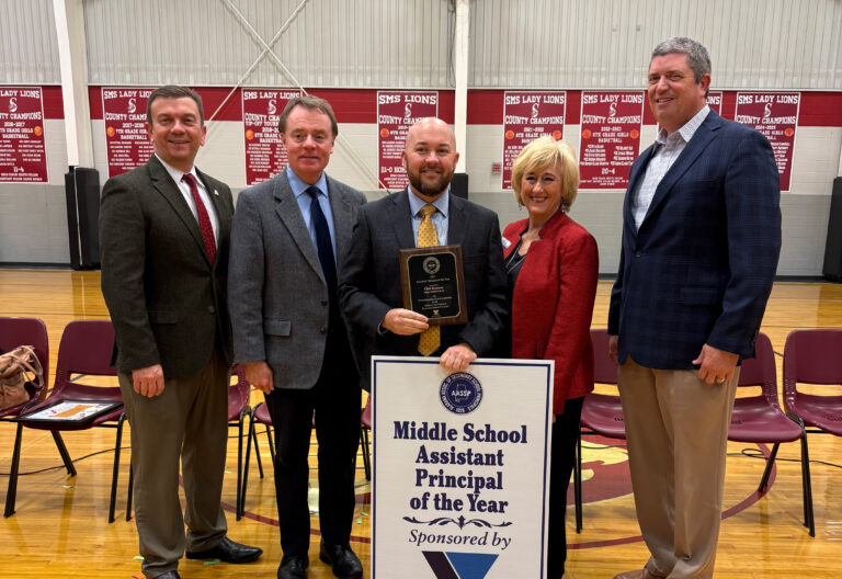 Clint Brannon Named 2025-2026 Alabama Middle School Assistant Principal of the Year