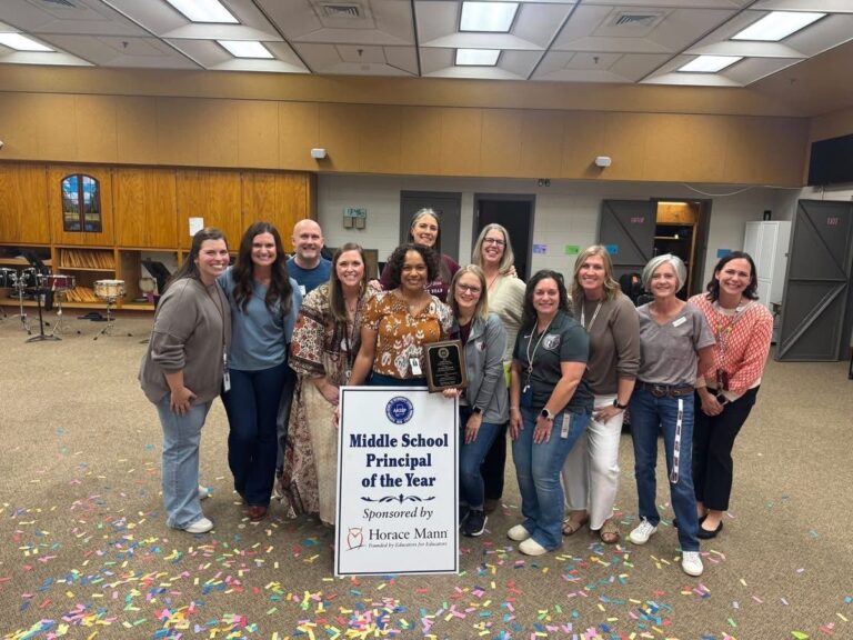 Heather Bardwell Named 2025-2026 Alabama  Middle School Principal of the Year
